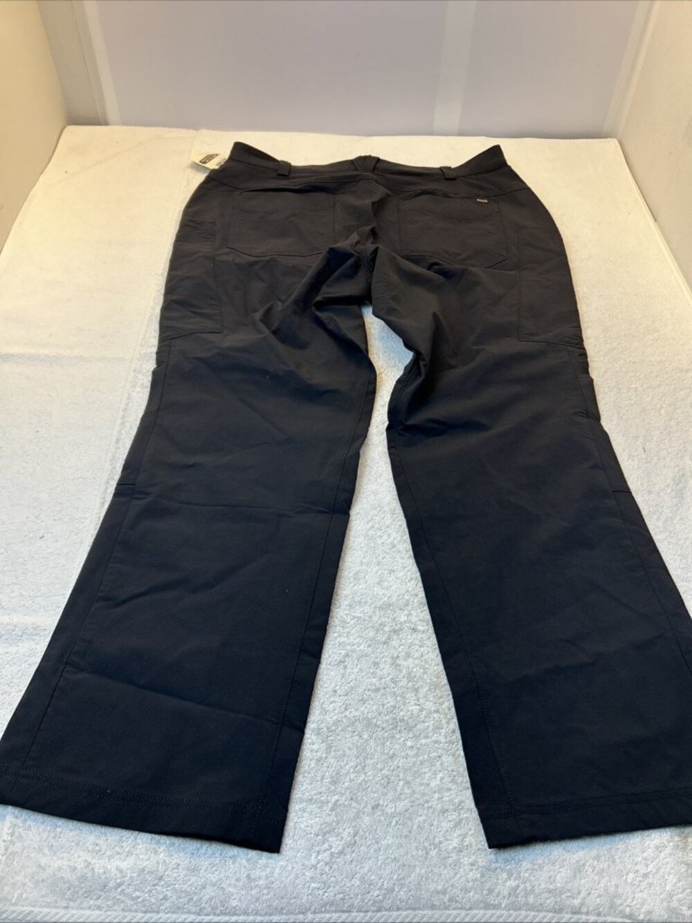 Duluth Trading Pants Women 16 x 31 Black Flexpedition Bootcut Water Repellent - Picture 7 of 12
